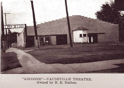 2. The Originals: The first motion picture shown in Columbia was screened in 1897 at the Haden Opera House, which was built three years previously and was destroyed by fire in 1901. The former manager of the opera house salvaged scenery and equipment and in 1906 opened the Airdome Theater, a canvas structure just south of Wabash Station on the northeast corner of 10th and Walnut, according to the book Historic Downtown Columbia. After a brief move to the 600 block of Broadway downtown in a building with a moveable steel roof, the Airdome returned to the original site in 1909, expanded and was named The Hippodrome. The structure, the city’s largest theater with 1,455 seats, was destroyed by fire in 1919. Photo courtesy Historical Society. 2. The Originals: The first motion picture shown in Columbia was screened in 1897 at the Haden Opera House, which was built three years previously and was destroyed by fire in 1901. The former manager of the opera house salvaged scenery and equipment and in 1906 opened the Airdome Theater, a canvas structure just south of Wabash Station on the northeast corner of 10th and Walnut, according to the book Historic Downtown Columbia. After a brief move to the 600 block of Broadway downtown in a building with a moveable steel roof, the Airdome returned to the original site in 1909, expanded and was named The Hippodrome. The structure, the city’s largest theater with 1,455 seats, was destroyed by fire in 1919. Photo courtesy Historical Society.
