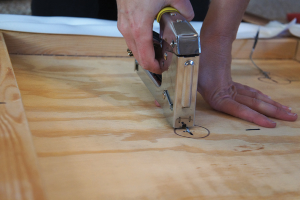 Step 4 - DIY Tufted Headboard