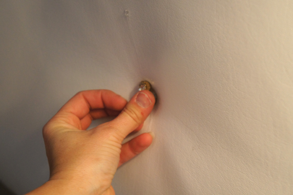 Step 5 - DIY Tufted Headboard