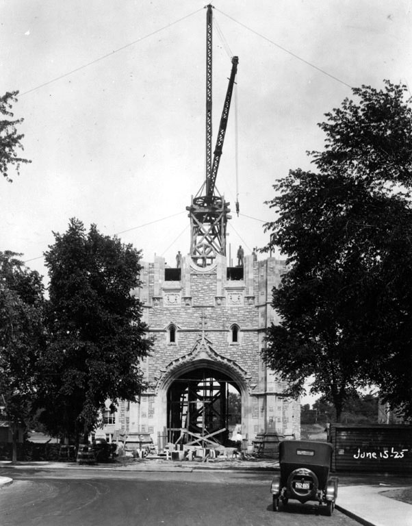 Construction of Memorial Union, 1925-1926 (Courtesy of University of Missouri)