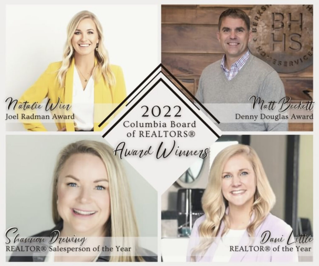 These are the Columbia Board of Realtors movers and shakers for January 2023.