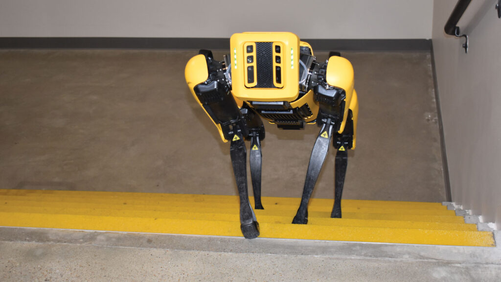 Spot Navigating Stairs